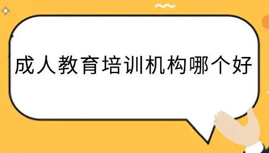 初高中和成人的教育培训机构有哪些 推荐一些