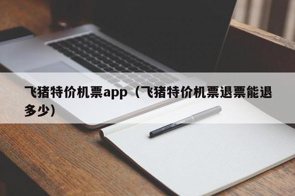 飞猪特价机票app（飞猪特价机票退票能退多少）-第1张图片-秀米网（xiumi360.com）