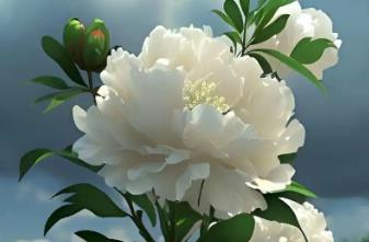 白色牡丹花的寓意和象征意义是什么？