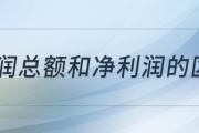 利润总额和净利润的区别是什么