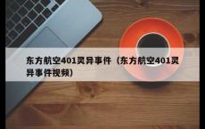 东方航空401灵异事件（东方航空401灵异事件视频）
