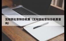 沈阳到北京特价机票（沈阳到北京特价机票查询）