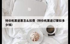 特价机票退票怎么扣费（特价机票退订要扣多少钱）
